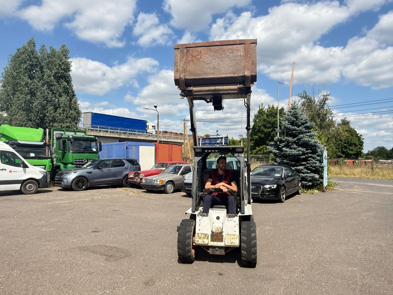 بلدوزر Bobcat 553: صور 12