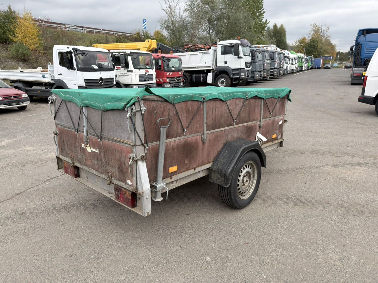 Humbaur H13K L - مقطورات مسطحة: صور 4 Humbaur H13K L - مقطورات مسطحة: صور 4