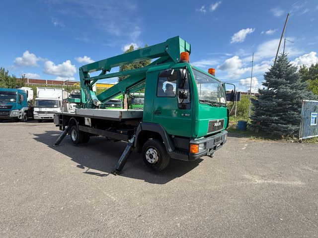 MAN 8.163 Hubarbeitsbühne - مصاعد الازدهار محمولة على شاحنة: صور 1 MAN 8.163 Hubarbeitsbühne - مصاعد الازدهار محمولة على شاحنة: صور 1