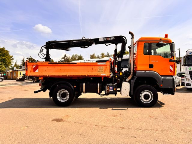 MAN TGA 18.310 Kipper - Kran 4x4 - قلابات, شاحنة كرين: صور 5 MAN TGA 18.310 Kipper - Kran 4x4 - قلابات, شاحنة كرين: صور 5