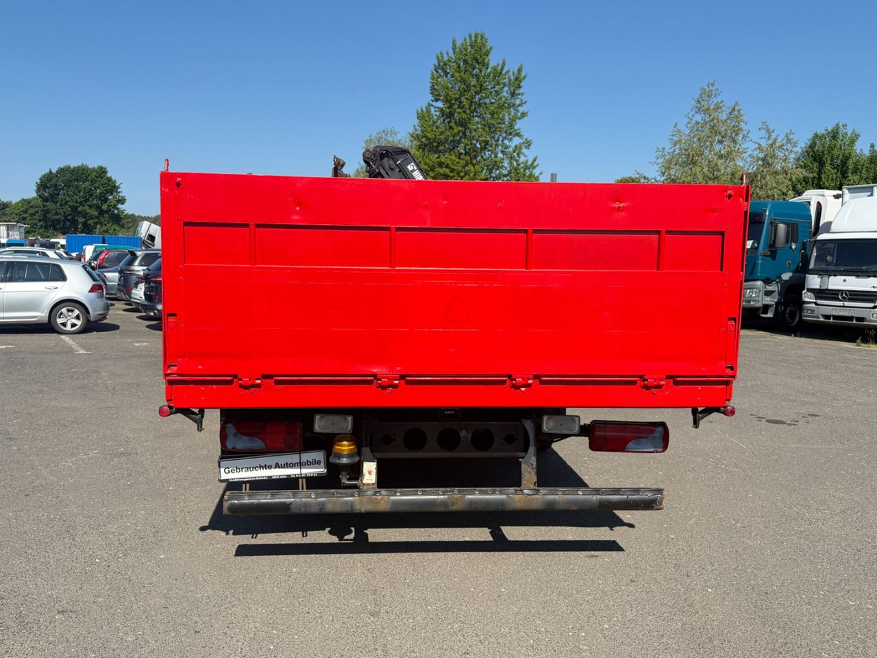 MAN TGL 12.210 mit Kran - شاحنات مسطحة, شاحنة كرين: صور 4 MAN TGL 12.210 mit Kran - شاحنات مسطحة, شاحنة كرين: صور 4