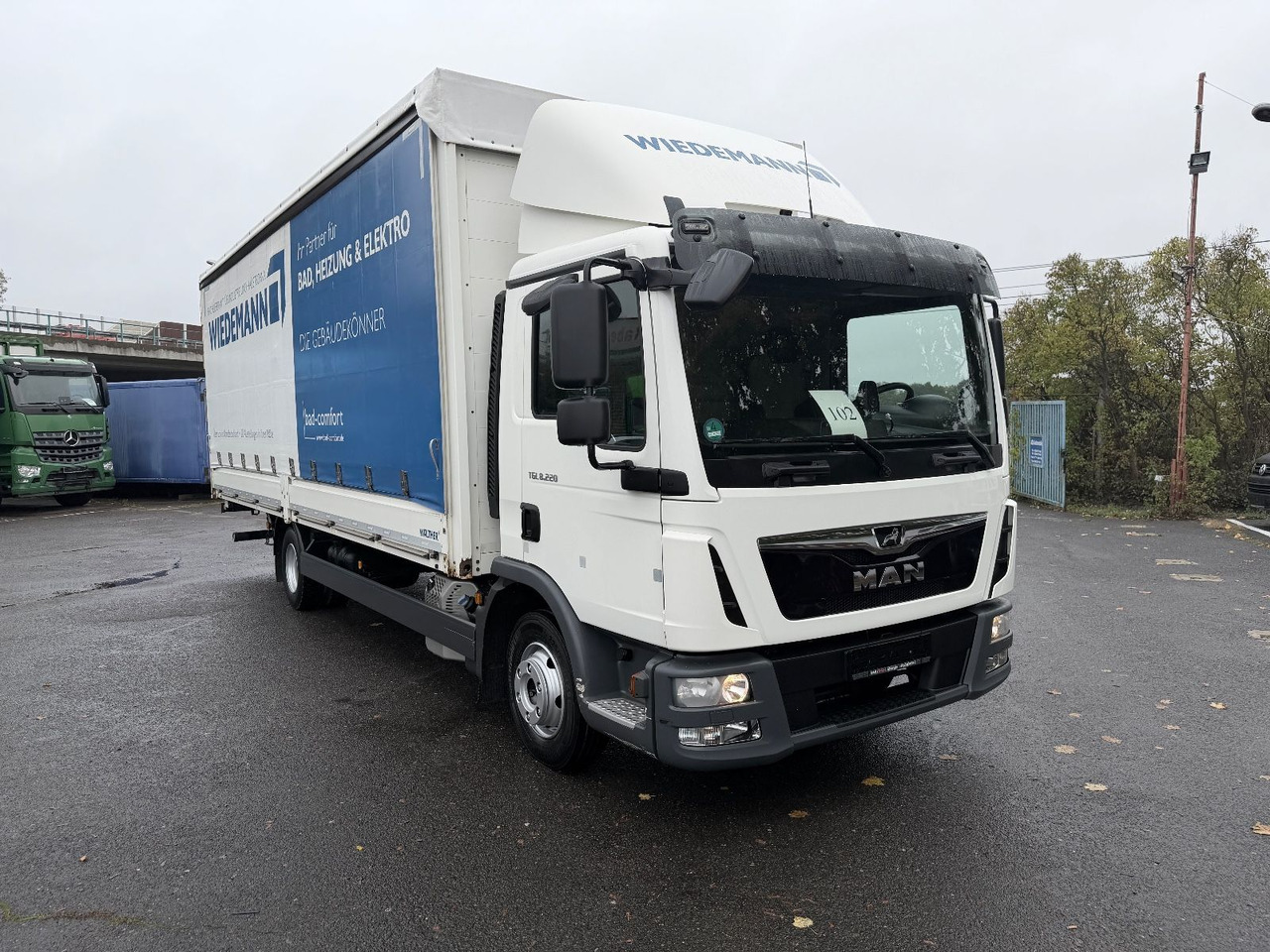MAN TGL 8.220 Klima Tempomat Lbw - الشاحنات الصغيرة ستائر: صور 2 MAN TGL 8.220 Klima Tempomat Lbw - الشاحنات الصغيرة ستائر: صور 2