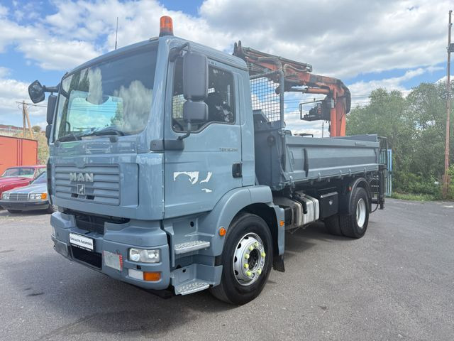MAN TGM 18.280 Kipper Kran Atlas 85.2 - قلابات, شاحنة كرين: صور 3 MAN TGM 18.280 Kipper Kran Atlas 85.2 - قلابات, شاحنة كرين: صور 3