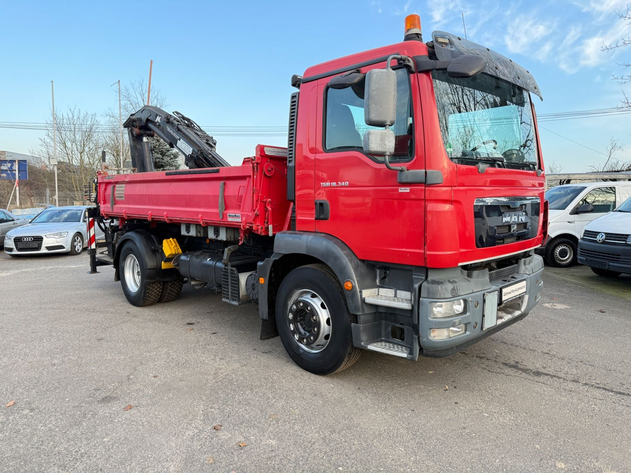 MAN TGM 18.340 Kipper mit Kran - قلابات, شاحنة كرين: صور 5 MAN TGM 18.340 Kipper mit Kran - قلابات, شاحنة كرين: صور 5