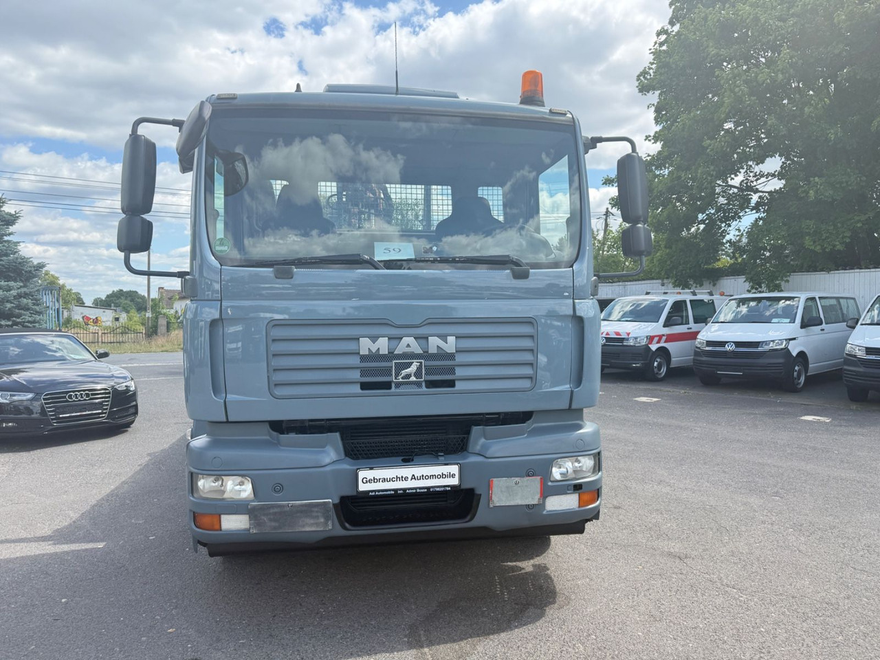 MAN TGM 8.280 Kipper Kran Atlas 85.2 - قلابات, شاحنة كرين: صور 1 MAN TGM 8.280 Kipper Kran Atlas 85.2 - قلابات, شاحنة كرين: صور 1