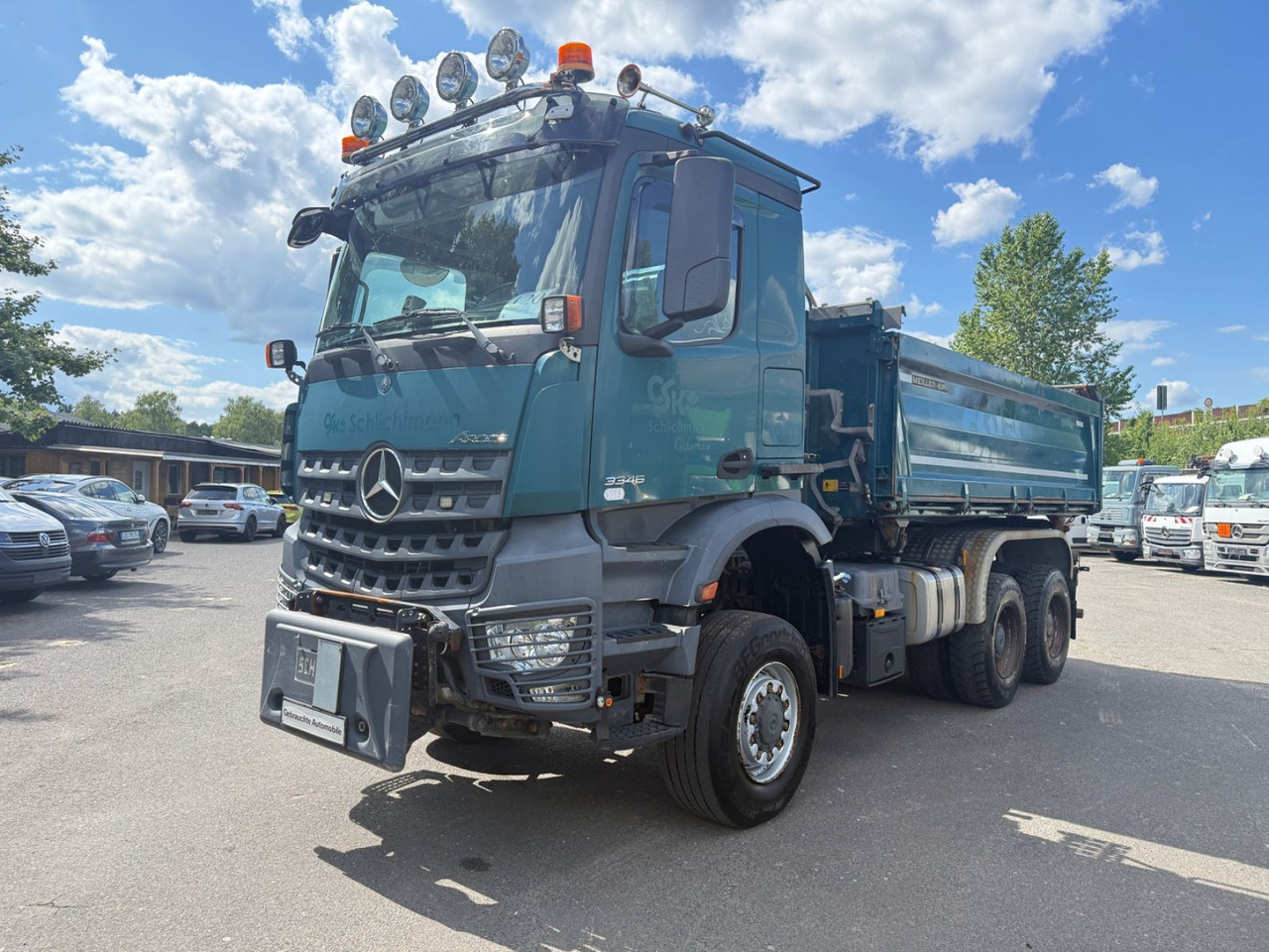 Mercedes-Benz Arocs 3346 Kipper 6x6 - قلابات: صور 3 Mercedes-Benz Arocs 3346 Kipper 6x6 - قلابات: صور 3