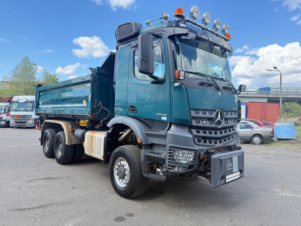 Mercedes-Benz Arocs 3346 Kipper 6x6 - قلابات: صور 2 Mercedes-Benz Arocs 3346 Kipper 6x6 - قلابات: صور 2