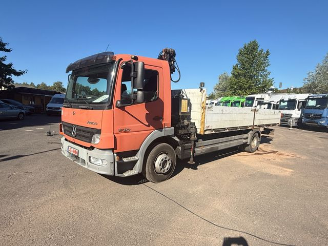 Mercedes-Benz Atego 1223 mit Kran MKG HLK 76 - شاحنات مسطحة, شاحنة كرين: صور 3 Mercedes-Benz Atego 1223 mit Kran MKG HLK 76 - شاحنات مسطحة, شاحنة كرين: صور 3