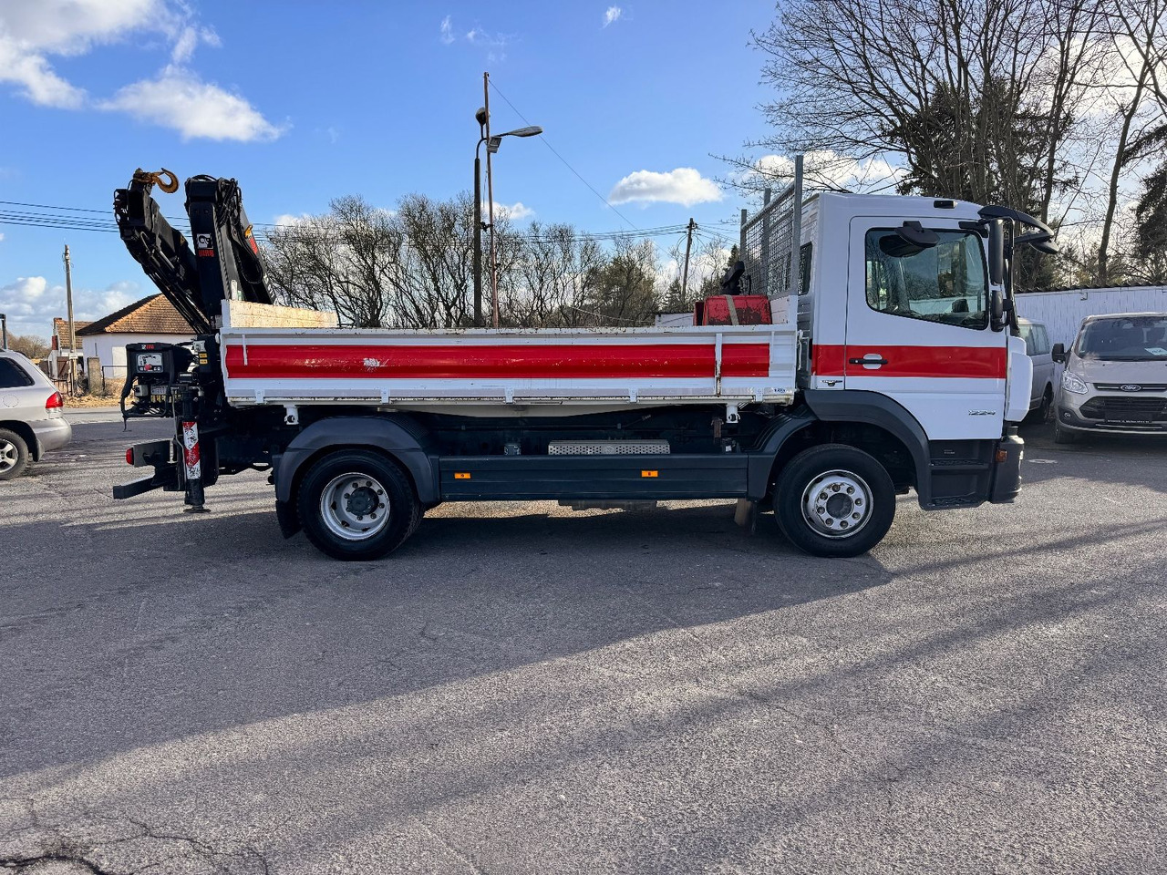Mercedes-Benz Atego 1224 Kipper - Kran - قلابات, شاحنة كرين: صور 5 Mercedes-Benz Atego 1224 Kipper - Kran - قلابات, شاحنة كرين: صور 5