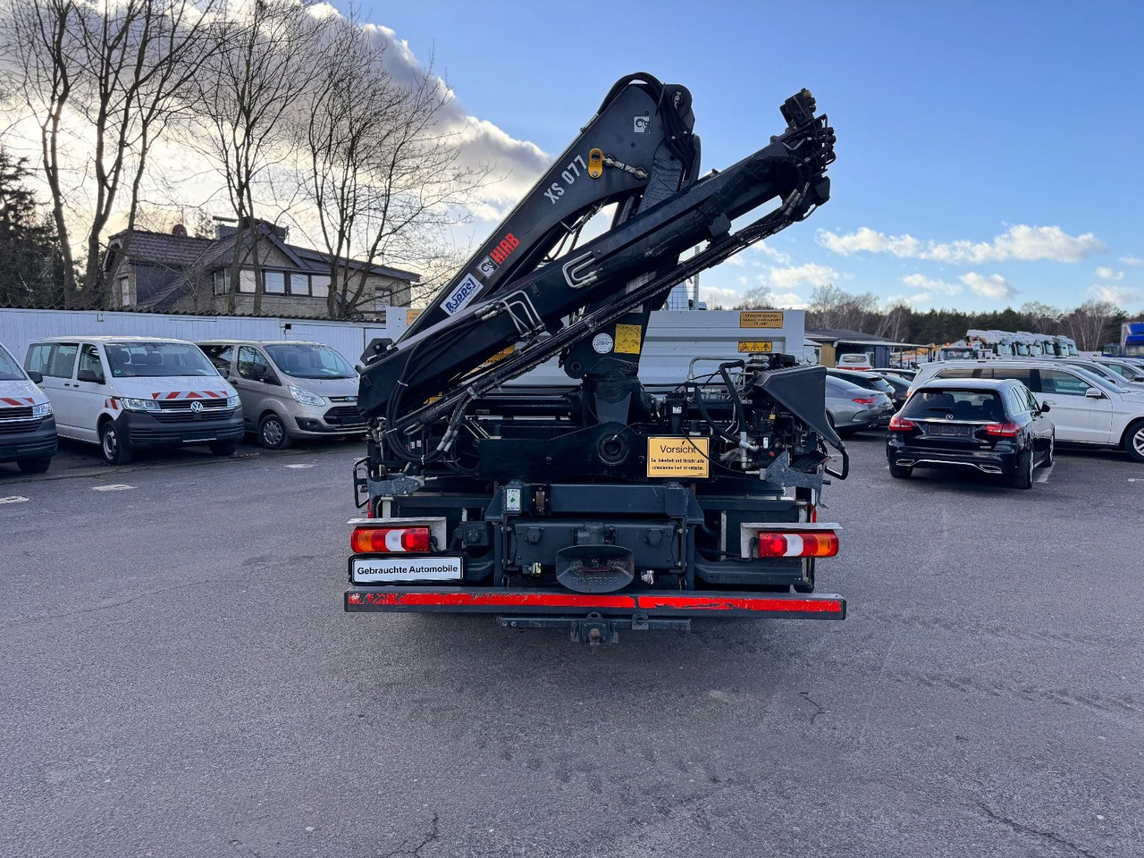 Mercedes-Benz Atego 1224 Kipper - Kran - قلابات, شاحنة كرين: صور 4 Mercedes-Benz Atego 1224 Kipper - Kran - قلابات, شاحنة كرين: صور 4