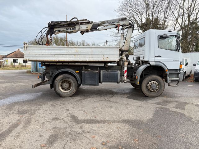 Mercedes-Benz Atego 1828 4x4 Kipper-Kran Atlas - قلابات, شاحنة كرين: صور 5 Mercedes-Benz Atego 1828 4x4 Kipper-Kran Atlas - قلابات, شاحنة كرين: صور 5