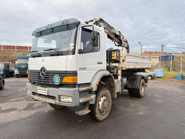Mercedes-Benz Atego 1828 4x4 Kipper-Kran Atlas - قلابات, شاحنة كرين: صور 4 Mercedes-Benz Atego 1828 4x4 Kipper-Kran Atlas - قلابات, شاحنة كرين: صور 4