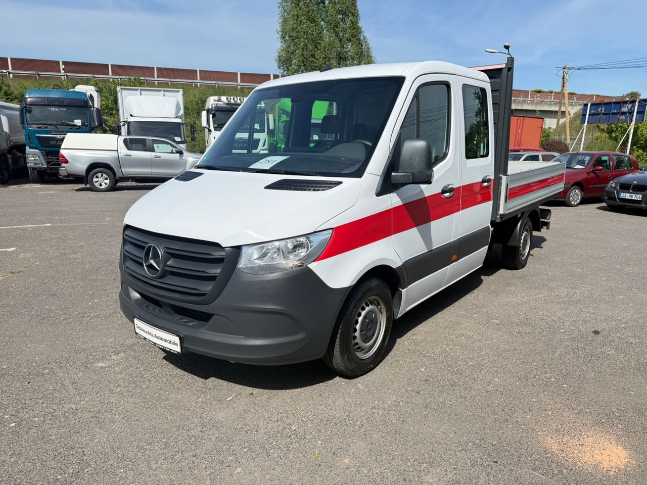 Mercedes-Benz Sprinter 216 CDI Doppelkabine - الشاحنات الصغيرة المسطحة, الشاحنات الصغيرة كابينة مزدوجة: صور 3 Mercedes-Benz Sprinter 216 CDI Doppelkabine - الشاحنات الصغيرة المسطحة, الشاحنات الصغيرة كابينة مزدوجة: صور 3