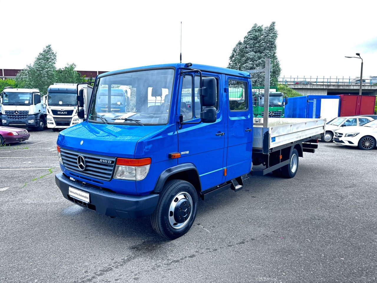 Mercedes-Benz Vario FGDK 816 D - شاحنات مسطحة: صور 3 Mercedes-Benz Vario FGDK 816 D - شاحنات مسطحة: صور 3
