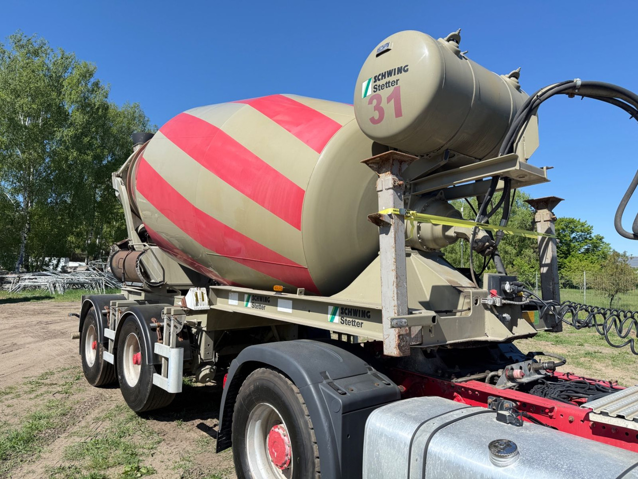 Stetter Mischer-Mixer Typ AM 10 FH Betonmischer - نصف مقطورة خلاطة خرسانة: صور 1 Stetter Mischer-Mixer Typ AM 10 FH Betonmischer - نصف مقطورة خلاطة خرسانة: صور 1