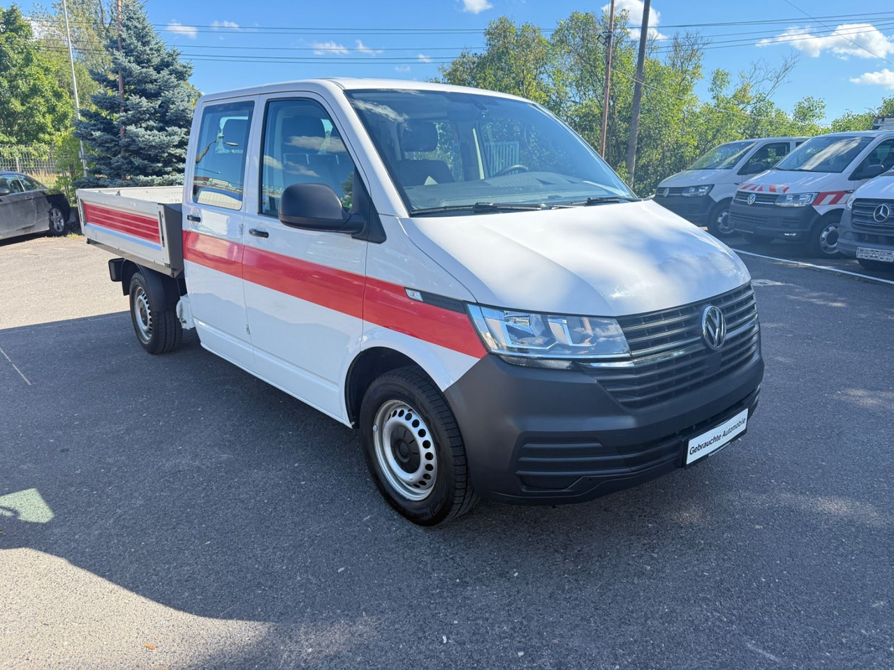 Volkswagen T6 Transporter Pritsche DKL ang 4MOTION - الشاحنات الصغيرة المسطحة, الشاحنات الصغيرة كابينة مزدوجة: صور 1 Volkswagen T6 Transporter Pritsche DKL ang 4MOTION - الشاحنات الصغيرة المسطحة, الشاحنات الصغيرة كابينة مزدوجة: صور 1