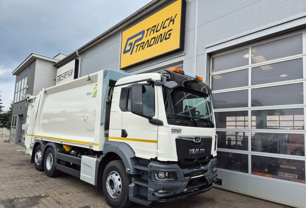 MAN TGS 26.330, zabudowa Farid, wrzutnik automatyczny - شاحنة القمامة: صور 3 MAN TGS 26.330, zabudowa Farid, wrzutnik automatyczny - شاحنة القمامة: صور 3
