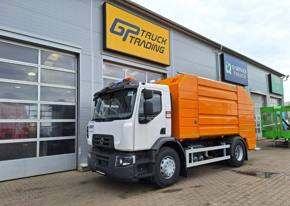 Renault D18 - شاحنة القمامة: صور 1 Renault D18 - شاحنة القمامة: صور 1