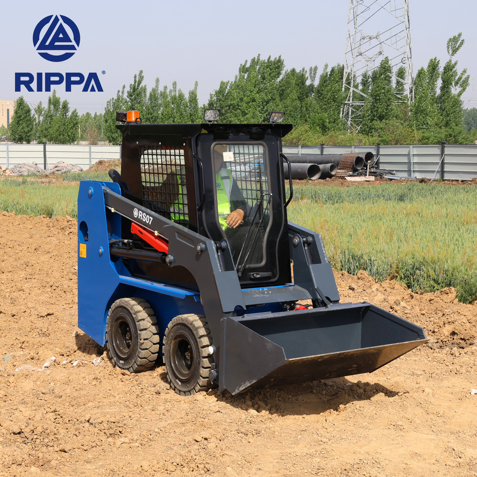 Rippa RS07 Compact Loader | 24.4hp Kubota Power | High Flow Dual Pump | Comfortable A/C Cabin - شيول صغير: صور 1 Rippa RS07 Compact Loader | 24.4hp Kubota Power | High Flow Dual Pump | Comfortable A/C Cabin - شيول صغير: صور 1