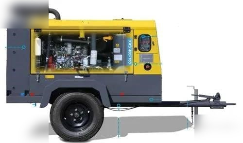 ATLAS COPCO 300 CFM - ضاغط الهواء: صور 4 ATLAS COPCO 300 CFM - ضاغط الهواء: صور 4