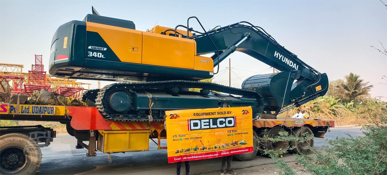 HYUNDAI ROBEX 340L SMART - حفارات زحافة: صور 1 HYUNDAI ROBEX 340L SMART - حفارات زحافة: صور 1