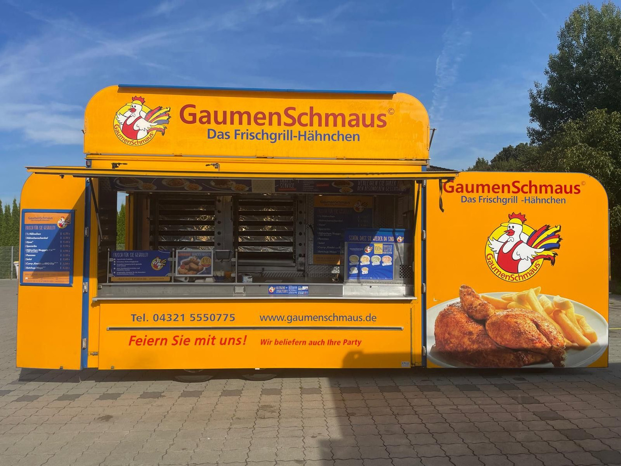 Fiat Hähnchengrill mobil Foodtruck - شاحنات طعام: صور 1 Fiat Hähnchengrill mobil Foodtruck - شاحنات طعام: صور 1