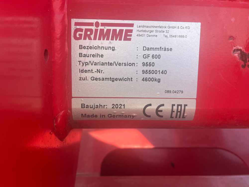 Grimme GF 600 - آلة حصاد: صور 3 Grimme GF 600 - آلة حصاد: صور 3