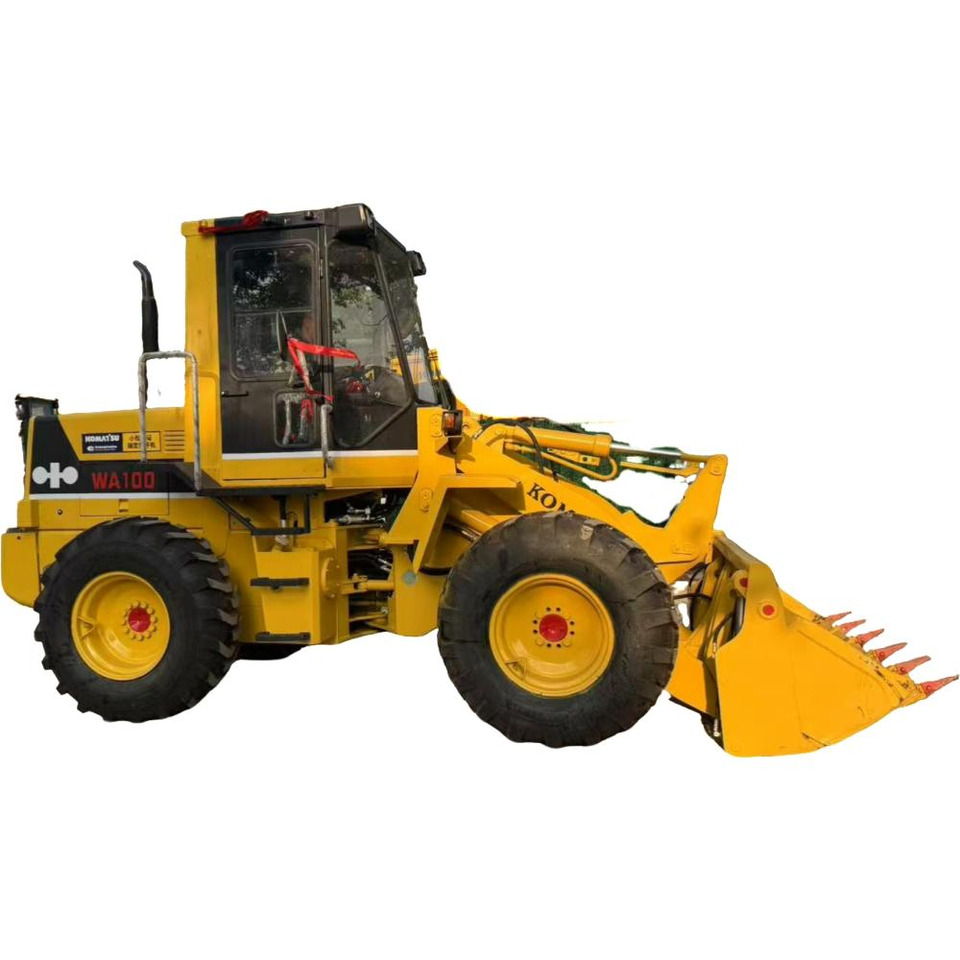 Komatsu WA100 - اللودر بعجل: صور 1 Komatsu WA100 - اللودر بعجل: صور 1