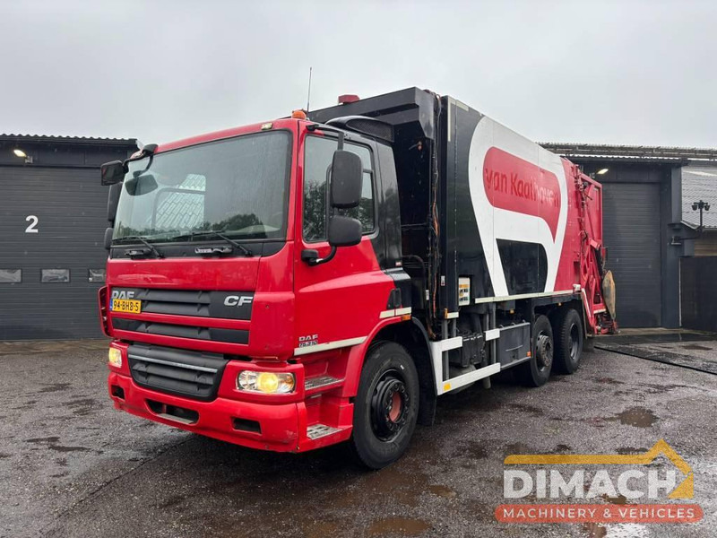 DAF FAG CF75.310 6x2 - VDK Geesink, 2 compartimenten, NL Truck - شاحنة القمامة: صور 1 DAF FAG CF75.310 6x2 - VDK Geesink, 2 compartimenten, NL Truck - شاحنة القمامة: صور 1