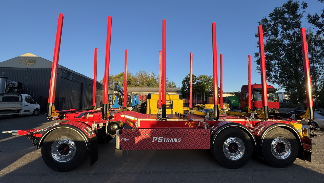HYDROFAST Przyczepa 3 osiowa / 3 axles timber transport trailer / Remorque à 3 essieux pour le transport de bois / 3-Achs-Rungenanhänger / 3-tengelyes-rönkszállító-pótkocsi / Remorcă pentru transportul lemnului - مقطورة اخشاب: صور 1 HYDROFAST Przyczepa 3 osiowa / 3 axles timber transport trailer / Remorque à 3 essieux pour le transport de bois / 3-Achs-Rungenanhänger / 3-tengelyes-rönkszállító-pótkocsi / Remorcă pentru transportul lemnului - مقطورة اخشاب: صور 1