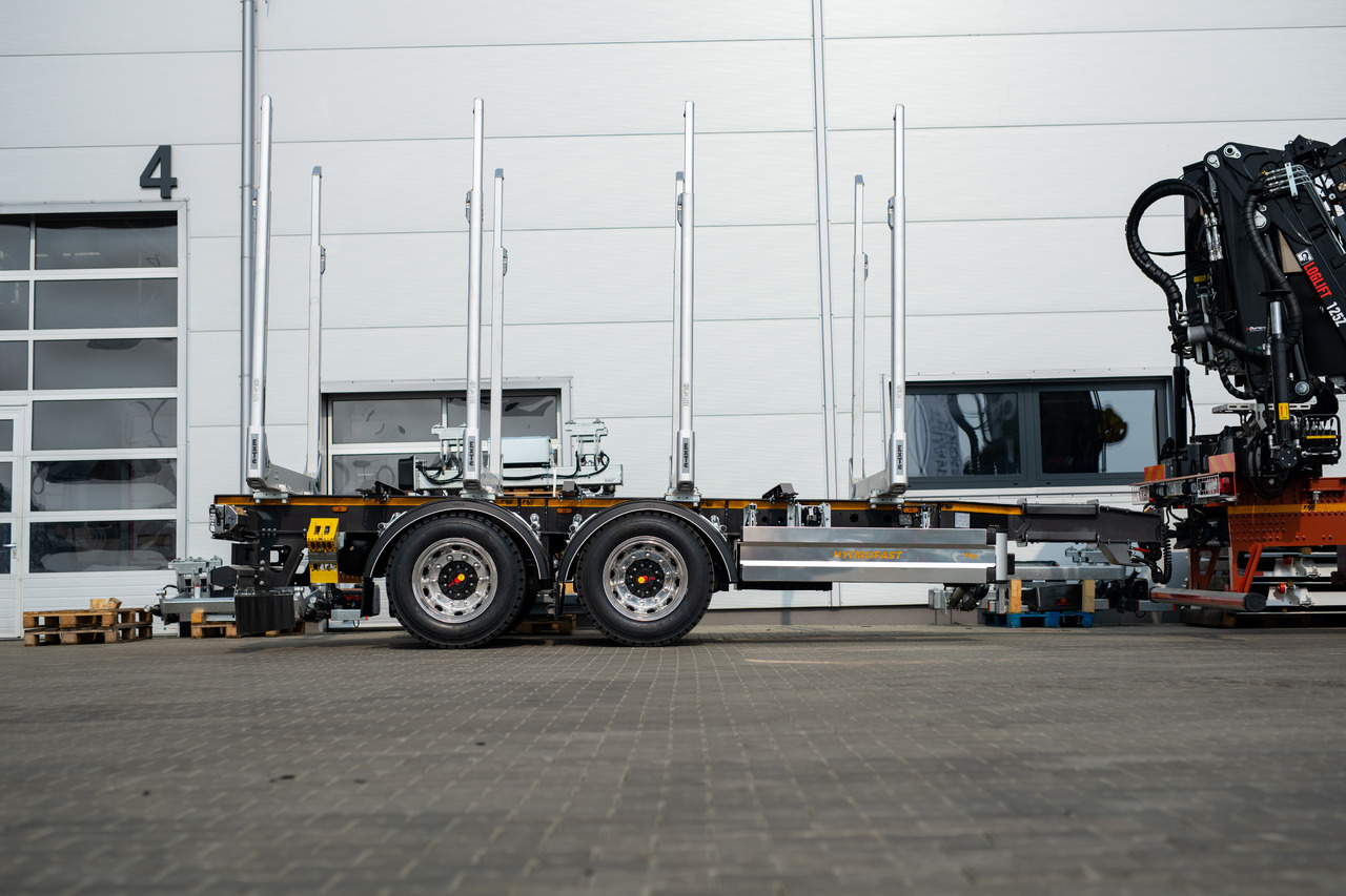 Hydrofast Przyczepa tandem od przewozu drewna na stanie / Timber tandem trailer in stock /Tandem-Anhänger aus Holz/ - مقطورة اخشاب: صور 1 Hydrofast Przyczepa tandem od przewozu drewna na stanie / Timber tandem trailer in stock /Tandem-Anhänger aus Holz/ - مقطورة اخشاب: صور 1