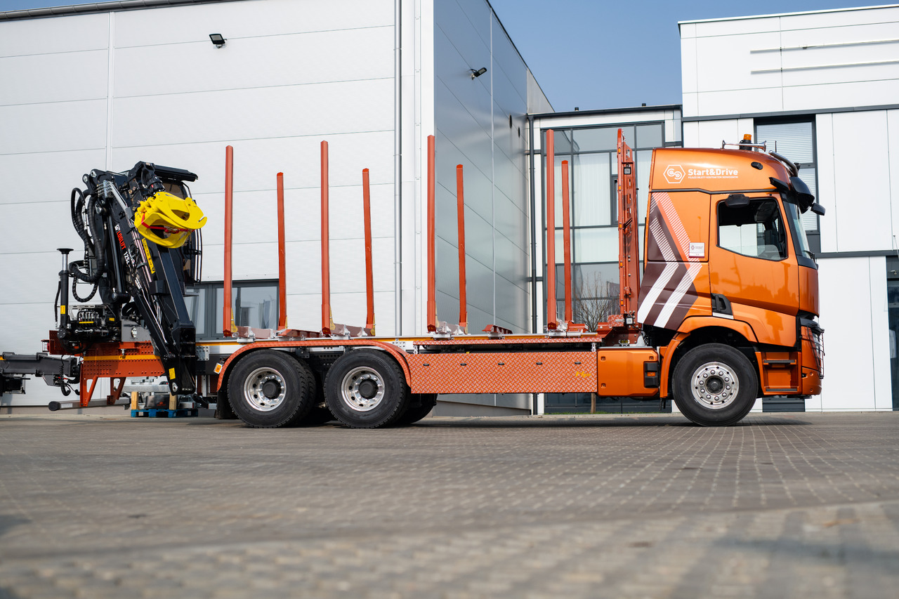 RENAULT TRUCKS C P6X4 Zabudowa do transportu drewna / Timber transport truck / Holztransportwagen/Camion de transport lemn - شاحنة قطع الأشجار, شاحنة كهربائية: صور 1 RENAULT TRUCKS C P6X4 Zabudowa do transportu drewna / Timber transport truck / Holztransportwagen/Camion de transport lemn - شاحنة قطع الأشجار, شاحنة كهربائية: صور 1