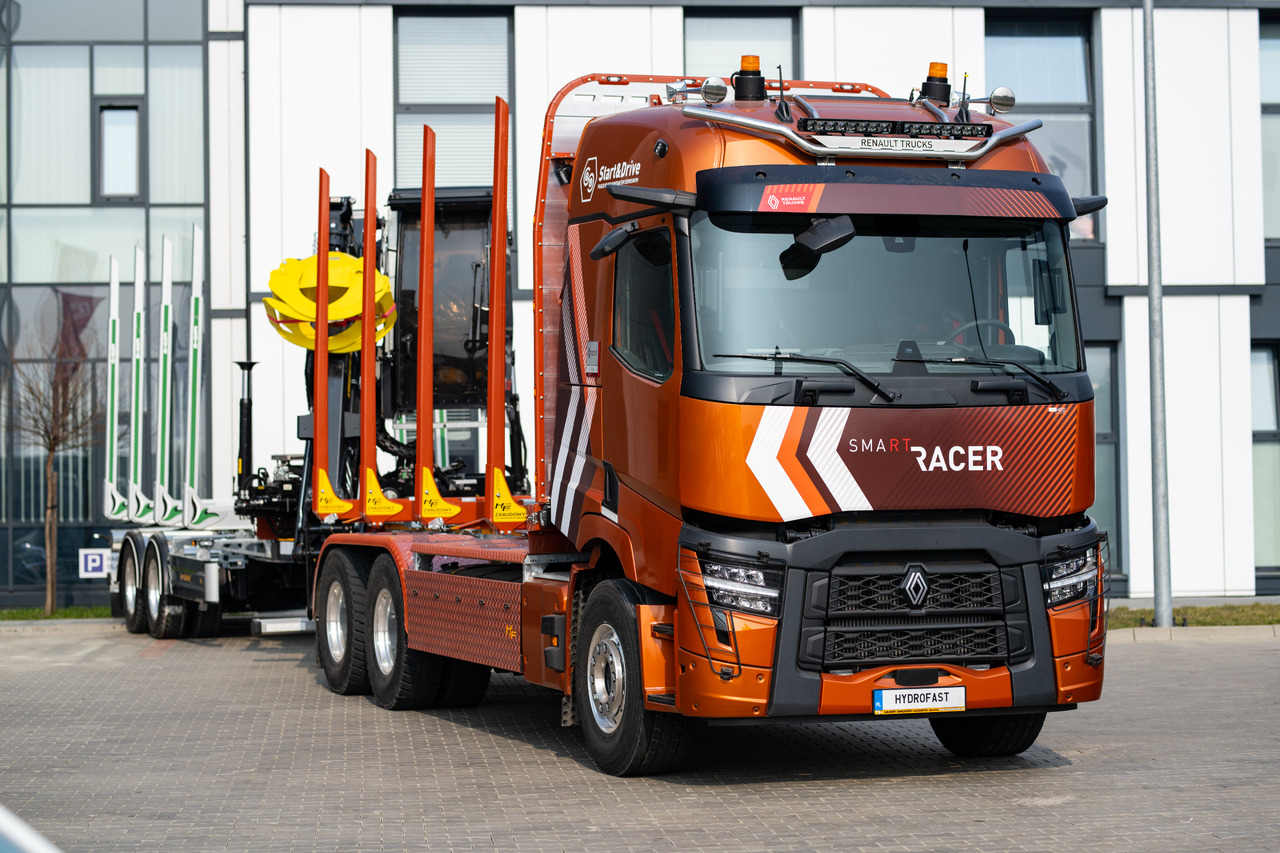 RENAULT TRUCKS C P6X4 Zabudowa do transportu drewna / Timber transport truck / Holztransportwagen/Camion de transport lemn - شاحنة قطع الأشجار, شاحنة كهربائية: صور 3 RENAULT TRUCKS C P6X4 Zabudowa do transportu drewna / Timber transport truck / Holztransportwagen/Camion de transport lemn - شاحنة قطع الأشجار, شاحنة كهربائية: صور 3