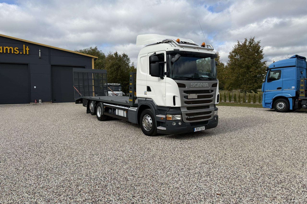 Scania R420 - شاحنة نقل سيارات شاحنة: صور 1 Scania R420 - شاحنة نقل سيارات شاحنة: صور 1