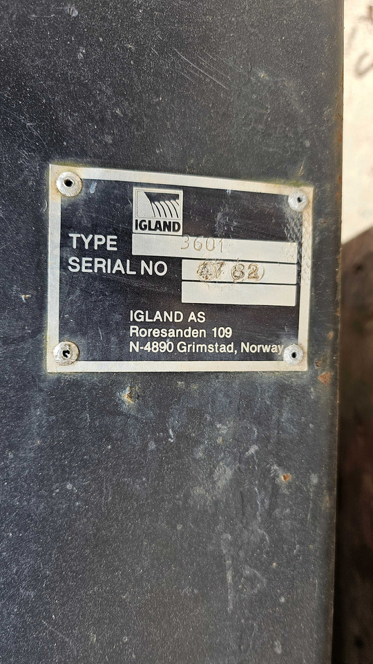 Wciągarka leśna IGLAND 3601 - وینچ: صور 3 Wciągarka leśna IGLAND 3601 - وینچ: صور 3