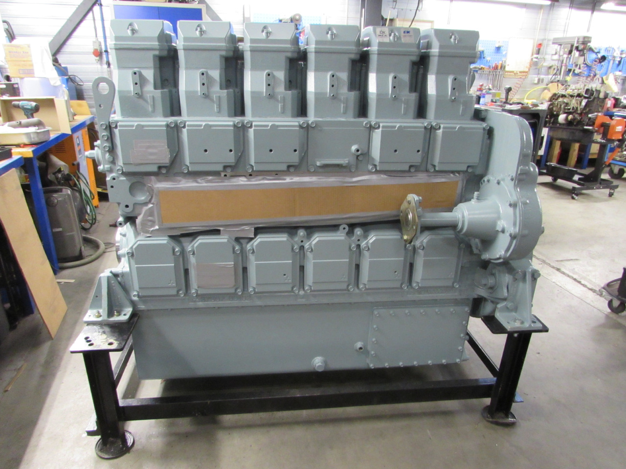 Mitsubishi RECON S6R Long block ( HITACHI S6R - Y1(2)TAA-2 ) - المحرك - حفارة: صور 1 Mitsubishi RECON S6R Long block ( HITACHI S6R - Y1(2)TAA-2 ) - المحرك - حفارة: صور 1