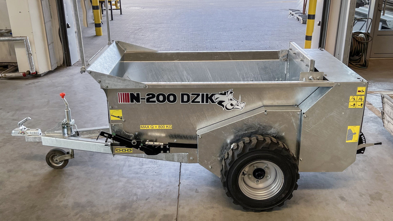 Cynkomet Miststreuer / Manure spreader / Epandeur à fumier N-200 DZIK - نثر السماد: صور 2 Cynkomet Miststreuer / Manure spreader / Epandeur à fumier N-200 DZIK - نثر السماد: صور 2