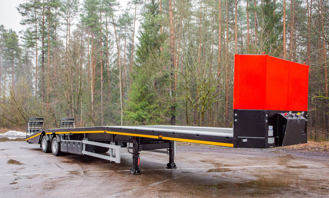 نصف مقطورة مسطحة جديد Cynkomet Plattformauflieger - Anhänger / Semi-trailer / Semi-remorque / Semirremolque plataforma / Semirimorchio con piattaforma / Naczepa platformowa 27 t: صور 11