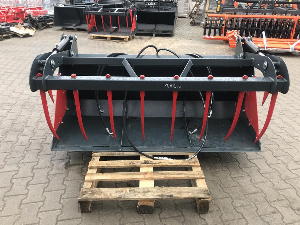 Lauderof Krokodilschaufel / Manure grab / Grappin à fumier / Benna coccodrillo / Ковш-захват / Łyżko-krokodyl 1,8 m - المشبك - جرار: صور 1 Lauderof Krokodilschaufel / Manure grab / Grappin à fumier / Benna coccodrillo / Ковш-захват / Łyżko-krokodyl 1,8 m - المشبك - جرار: صور 1