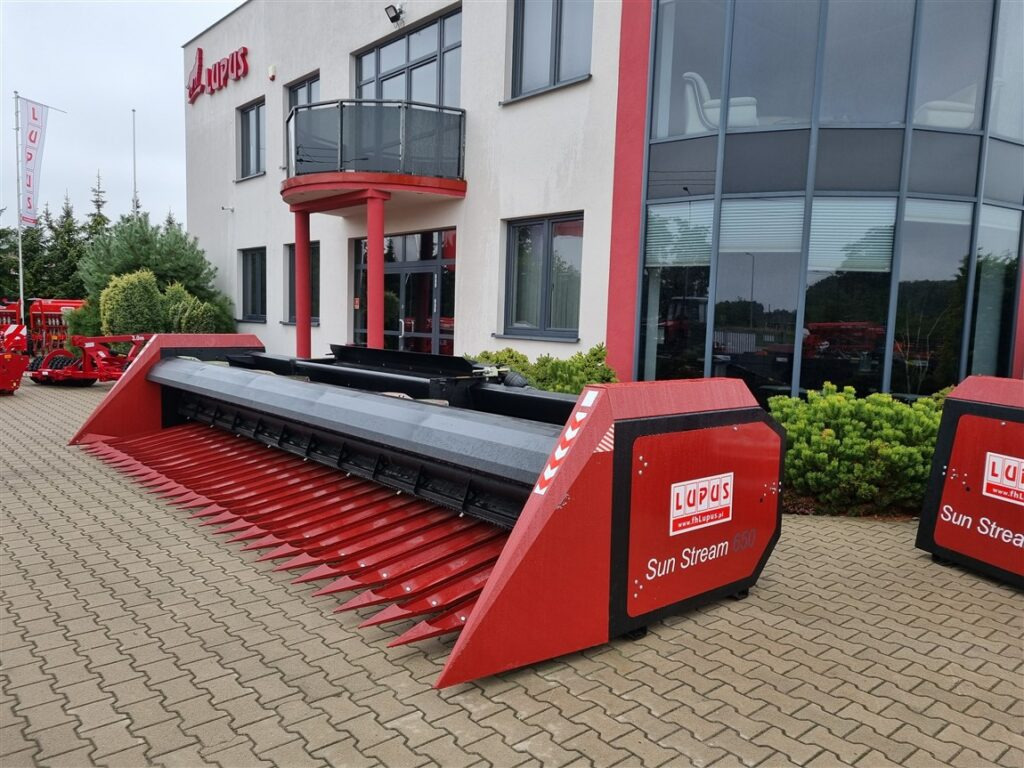 Lupus Sonnenblummenvorsatz / Sunflower harvester / Coupe à tournesol / Сosechadora / Macchina per la raccolta dei girasoli / Жатка для подсолнечника / Przystawka do słonecznika 6,5 m - حصادات عباد الشمس: صور 5 Lupus Sonnenblummenvorsatz / Sunflower harvester / Coupe à tournesol / Сosechadora / Macchina per la raccolta dei girasoli / Жатка для подсолнечника / Przystawka do słonecznika 6,5 m - حصادات عباد الشمس: صور 5