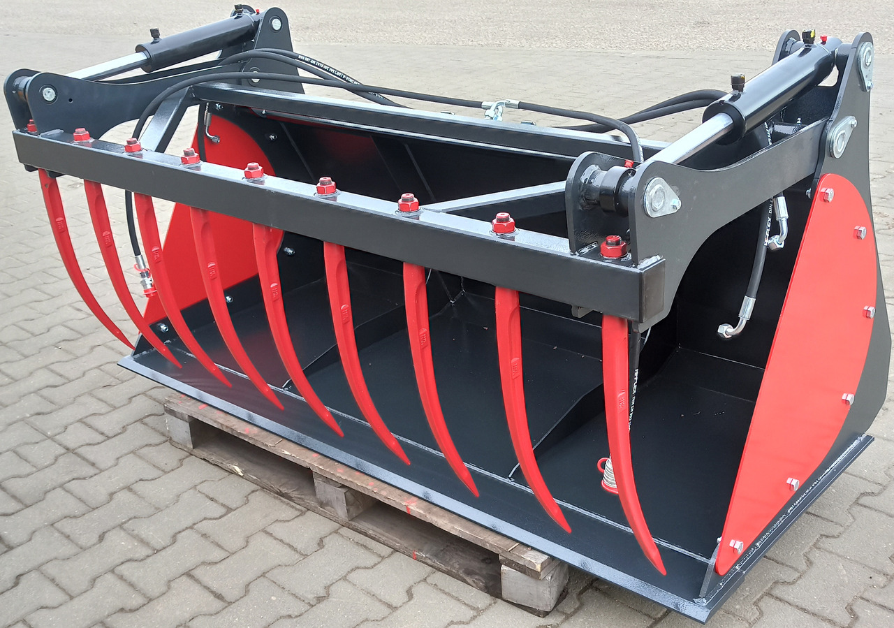 METAL-TECHNIK Krokodilschaufel / Manure grab godet / Grappin à fumier / Benna coccodrillo / Ковш-захват / Łyżko-krokodyl 2 m - بكت - بكت: صور 2 METAL-TECHNIK Krokodilschaufel / Manure grab godet / Grappin à fumier / Benna coccodrillo / Ковш-захват / Łyżko-krokodyl 2 m - بكت - بكت: صور 2