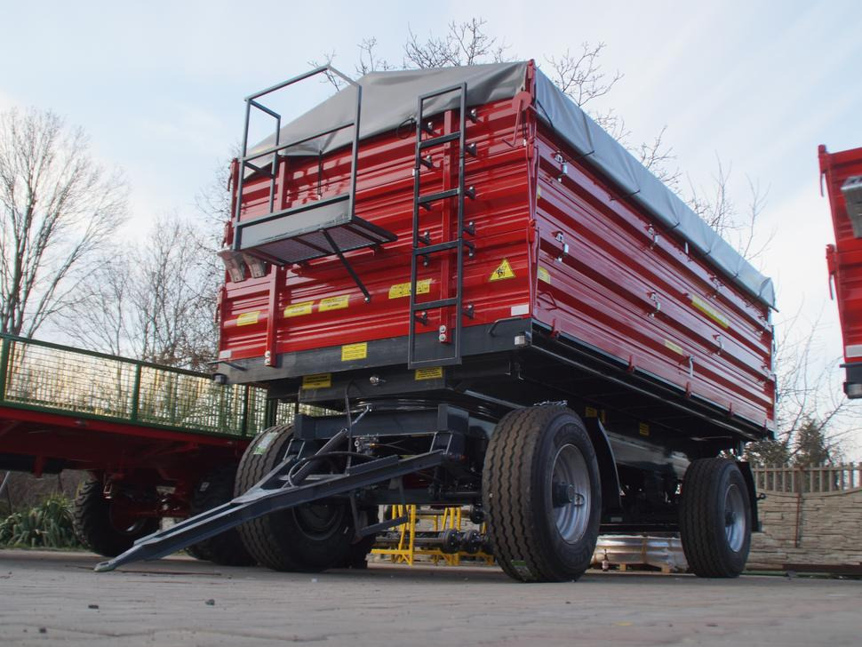 Techmont Anhänger / Trailer / Remorque / Rimorchio / Прицеп двухоосный бортовой / Przyczepa dwuosiowa PTD16 12 t - قلابة مقطورة الزراعية: صور 1 Techmont Anhänger / Trailer / Remorque / Rimorchio / Прицеп двухоосный бортовой / Przyczepa dwuosiowa PTD16 12 t - قلابة مقطورة الزراعية: صور 1