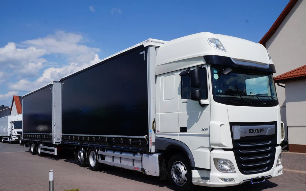 DAF XF 480 EURO 6 ZESTAW TANDEM PRZEJAZDOWY 120 M3 7,7 M + 7,7 M WECON - شاحنة ستارة: صور 1 DAF XF 480 EURO 6 ZESTAW TANDEM PRZEJAZDOWY 120 M3 7,7 M + 7,7 M WECON - شاحنة ستارة: صور 1