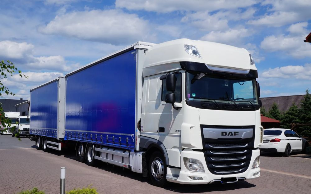 DAF XF 480 EURO 6 ZESTAW TANDEM PRZEJAZDOWY 120 M3 7,7 M + 7,7 M WECON - شاحنة ستارة: صور 1 DAF XF 480 EURO 6 ZESTAW TANDEM PRZEJAZDOWY 120 M3 7,7 M + 7,7 M WECON - شاحنة ستارة: صور 1