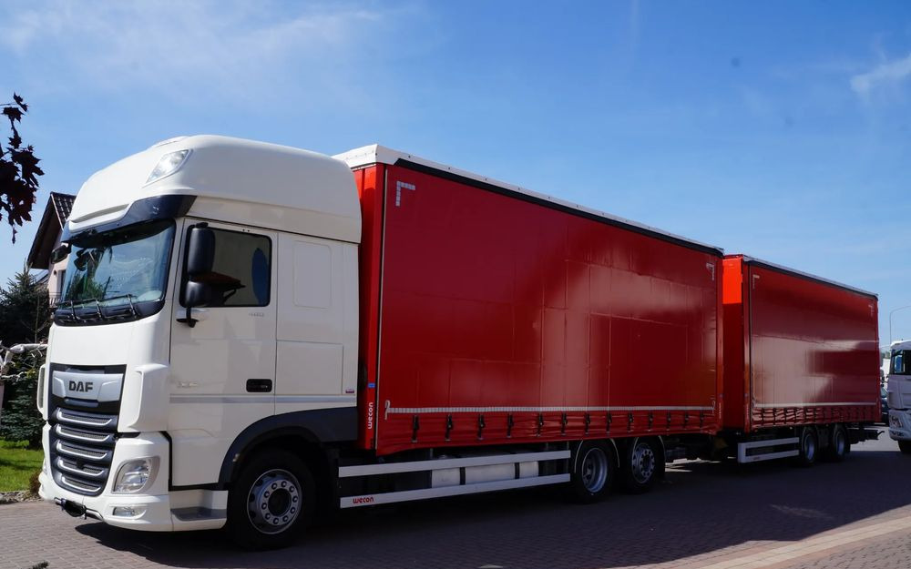 DAF XF 480 EURO 6 ZESTAW TANDEM PRZEJAZDOWY 120 M3 7,8 M + 7,8 M WECON - شاحنة ستارة: صور 2 DAF XF 480 EURO 6 ZESTAW TANDEM PRZEJAZDOWY 120 M3 7,8 M + 7,8 M WECON - شاحنة ستارة: صور 2