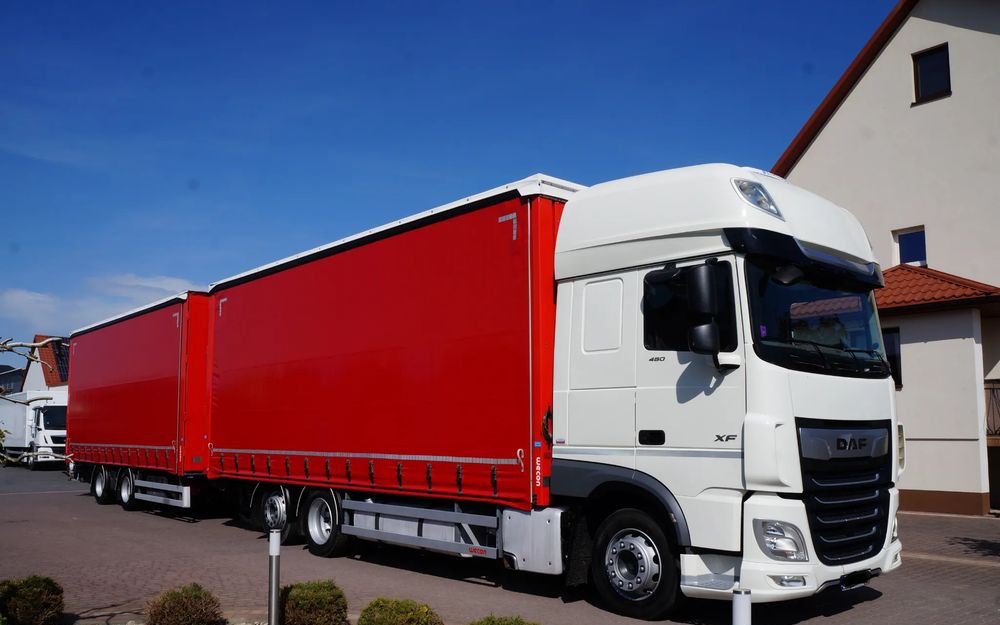 DAF XF 480 EURO 6 ZESTAW TANDEM PRZEJAZDOWY 120 M3 7,8 M + 7,8 M WECON - شاحنة ستارة: صور 1 DAF XF 480 EURO 6 ZESTAW TANDEM PRZEJAZDOWY 120 M3 7,8 M + 7,8 M WECON - شاحنة ستارة: صور 1