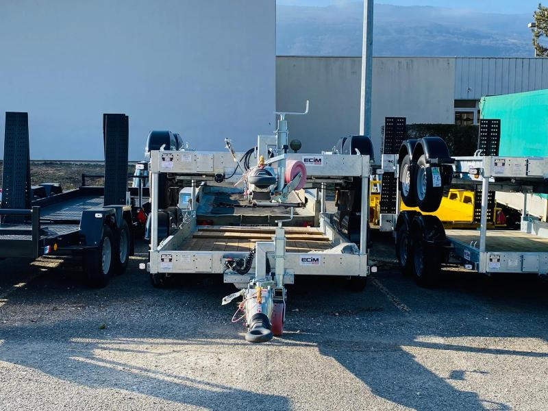 ECIM REMORQUE PORTE ENGINS 2 ESSIEUX 3T5 NEUVE - مقطورة لنقل المعدات: صور 3 ECIM REMORQUE PORTE ENGINS 2 ESSIEUX 3T5 NEUVE - مقطورة لنقل المعدات: صور 3