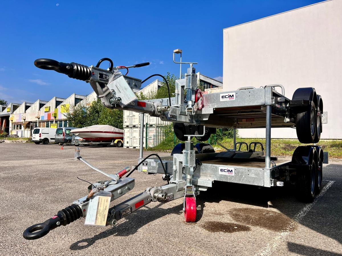 Ecim E350AF REMORQUE PORTE ENGINS 2 ESSIEUX 3T5 NEUVE - شاحنة نقل سيارات مقطورة: صور 2 Ecim E350AF REMORQUE PORTE ENGINS 2 ESSIEUX 3T5 NEUVE - شاحنة نقل سيارات مقطورة: صور 2