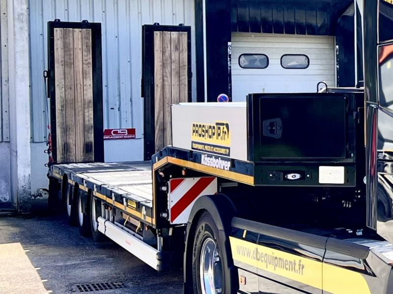 KASSBOHRER Porte engins 3 Essieux - عربة مسطحة منخفضة نصف مقطورة: صور 2 KASSBOHRER Porte engins 3 Essieux - عربة مسطحة منخفضة نصف مقطورة: صور 2