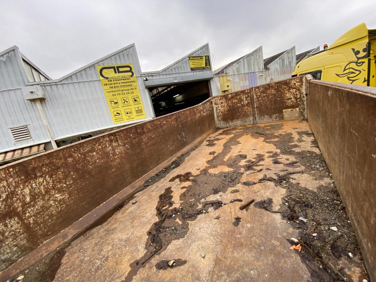 قلابات, شاحنة كرين RENAULT KERAX 8x4 520 BIBENNE CIF GRUE CORMACH: صور 13